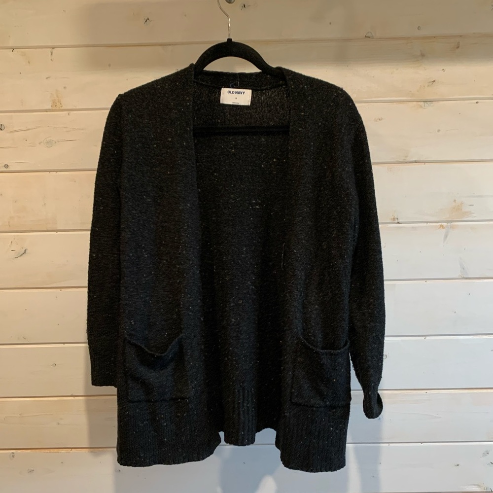 Old Navy | Black Cardigan with Coloured Speckles